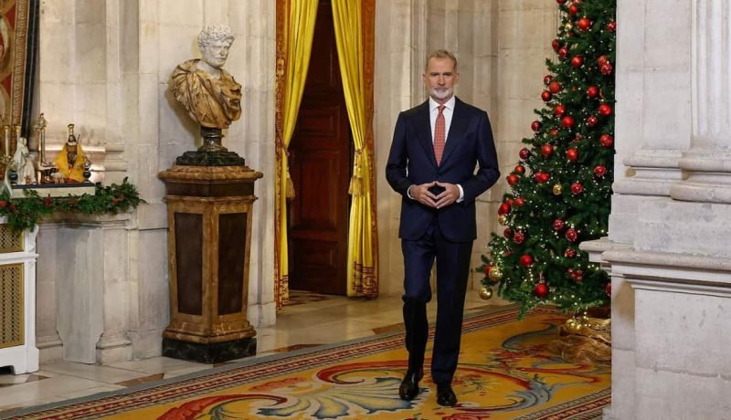 Mensaje navideño de S.M. el Rey Felipe VI en 2025 registra 5,9 millones de espectadores y 65,7% de share