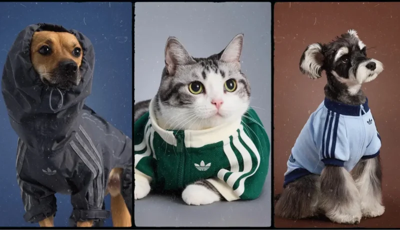 Adidas Lanza Colección 'Streetwear' para Mascotas con Estilo y Funcionalidad