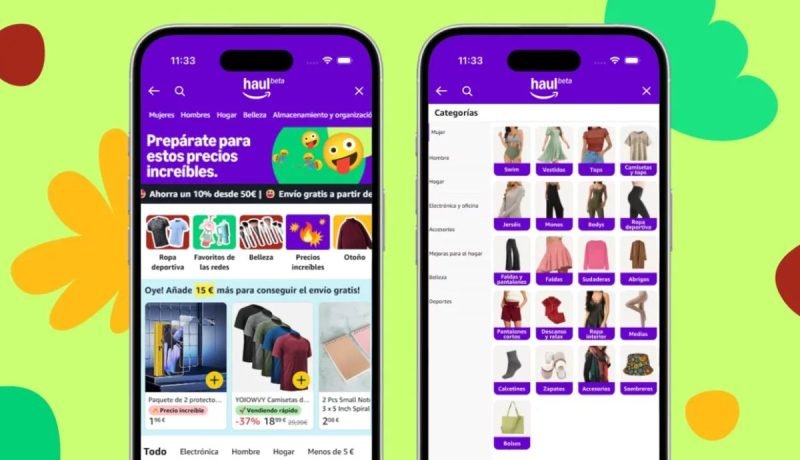 Amazon Haul: la plataforma 'low cost' llega a España
