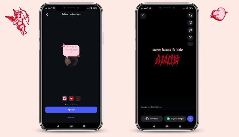 Instagram Lanza Funciones Temáticas para San Valentín
