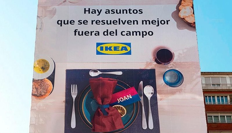 IKEA Propone Diálogo entre Real Madrid y Barça antes de El Clásico
