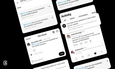 Threads lanza 'Dear Algo' para personalizar el feed con IA