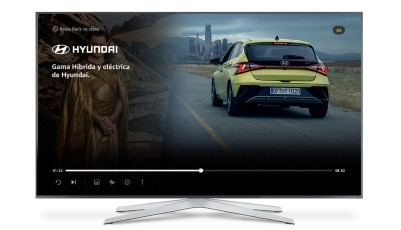 Hyundai lanza los innovadores Pause Ads en Amazon Prime Video España