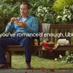Jude Law dice basta al romance en anuncio de Uber Eats