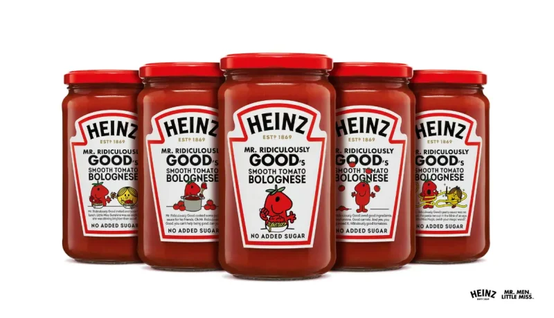 Heinz lanza salsa infantil con personaje de Mr Men y libro exclusivo en Reino Unido