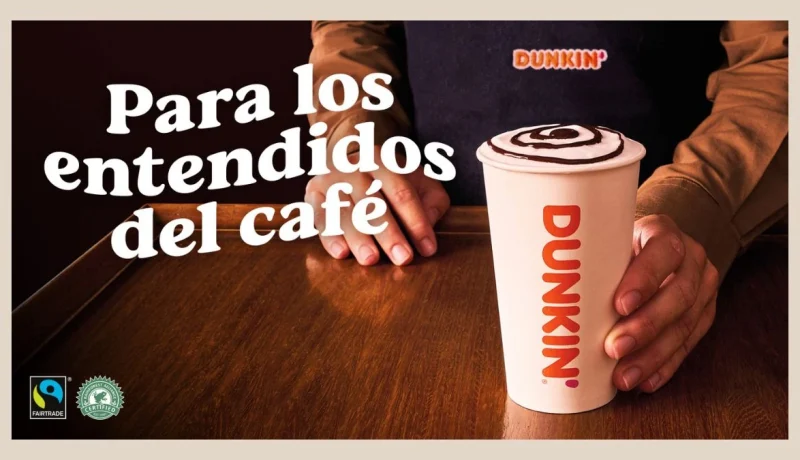 Dunkin’ lanza campaña “Para los entendidos” con café 100 % arábico.