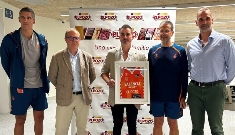 El Pozo Alimentación patrocina Valencia Basket por tres temporadas
