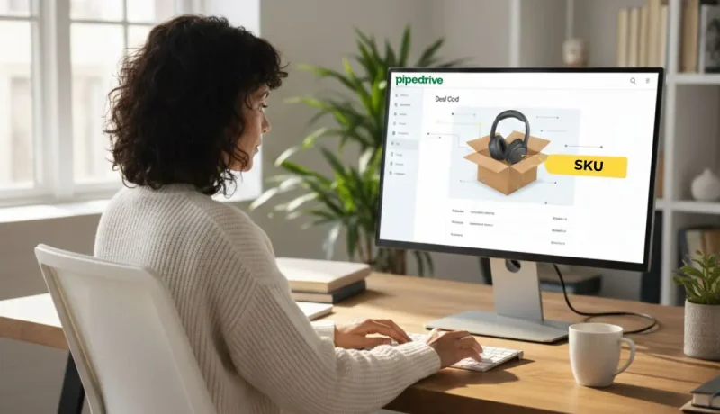 Sin Noticias Verificadas: Integración de SKUs en Pipedrive para Ventas