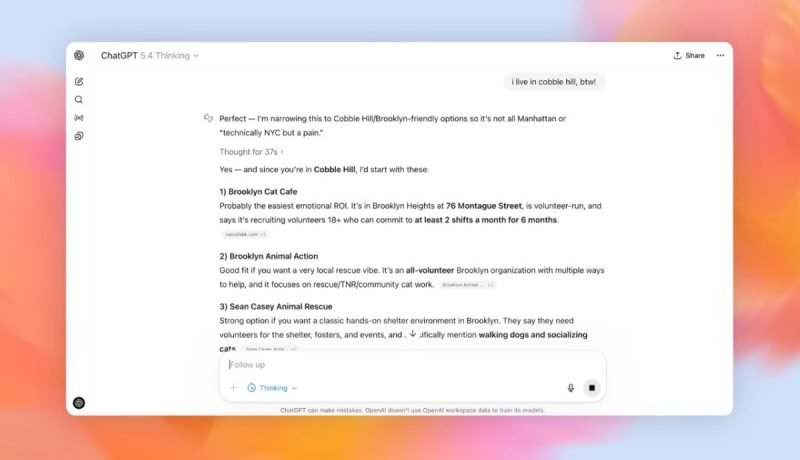 ChatGPT 5.4 Thinking: Nueva Función de Planificación Interna