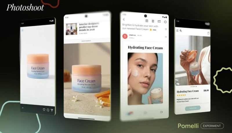 Google lanza Photoshoot en Pomelli para imágenes profesionales